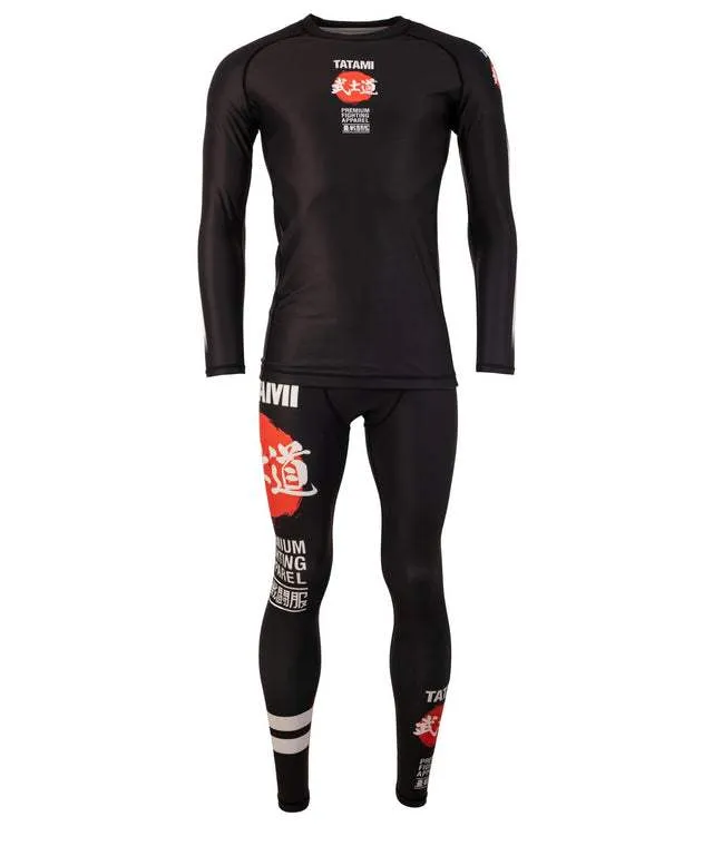 BUSHIDO BLACK GRAPPLING SPATS