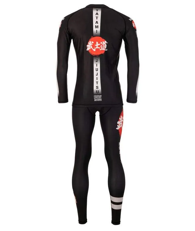 BUSHIDO BLACK GRAPPLING SPATS