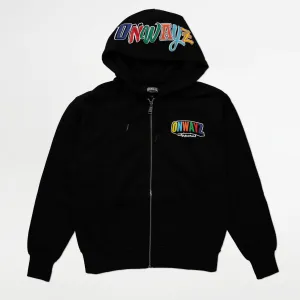Candy Zip Hoodie - Black