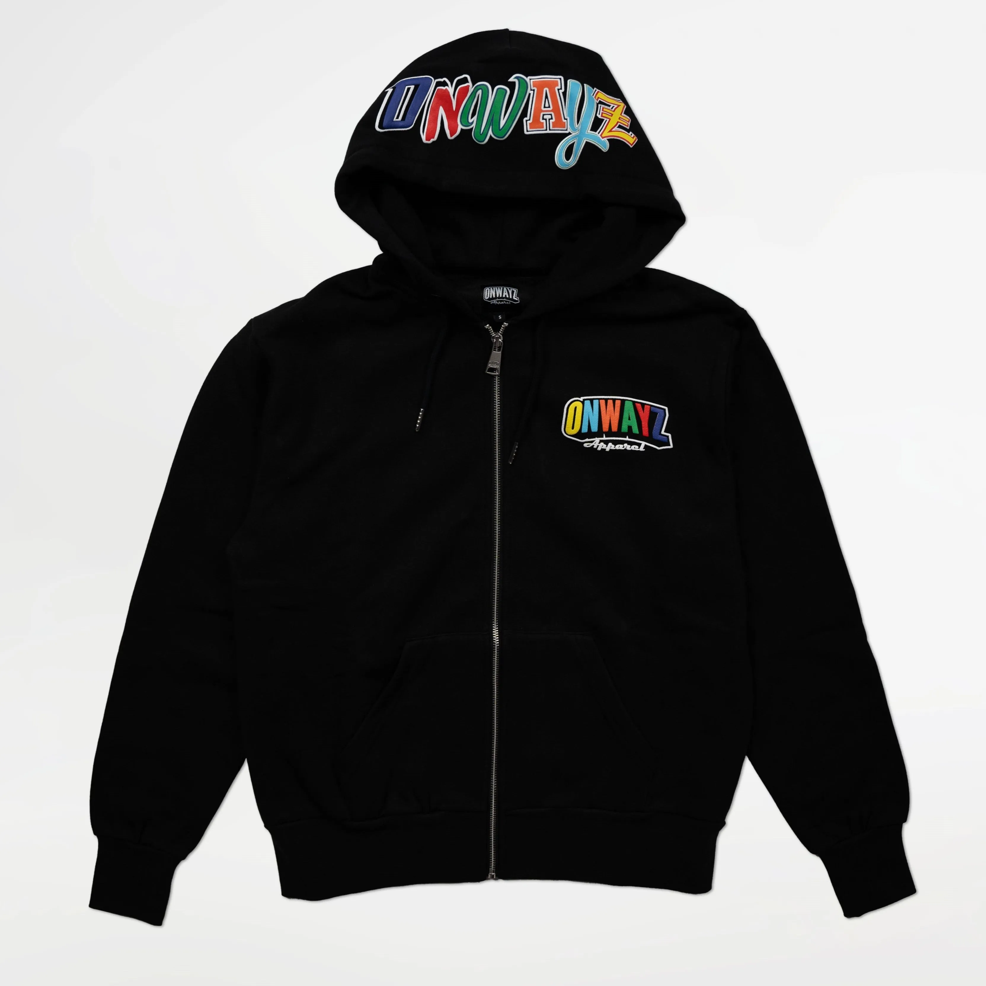 Candy Zip Hoodie - Black