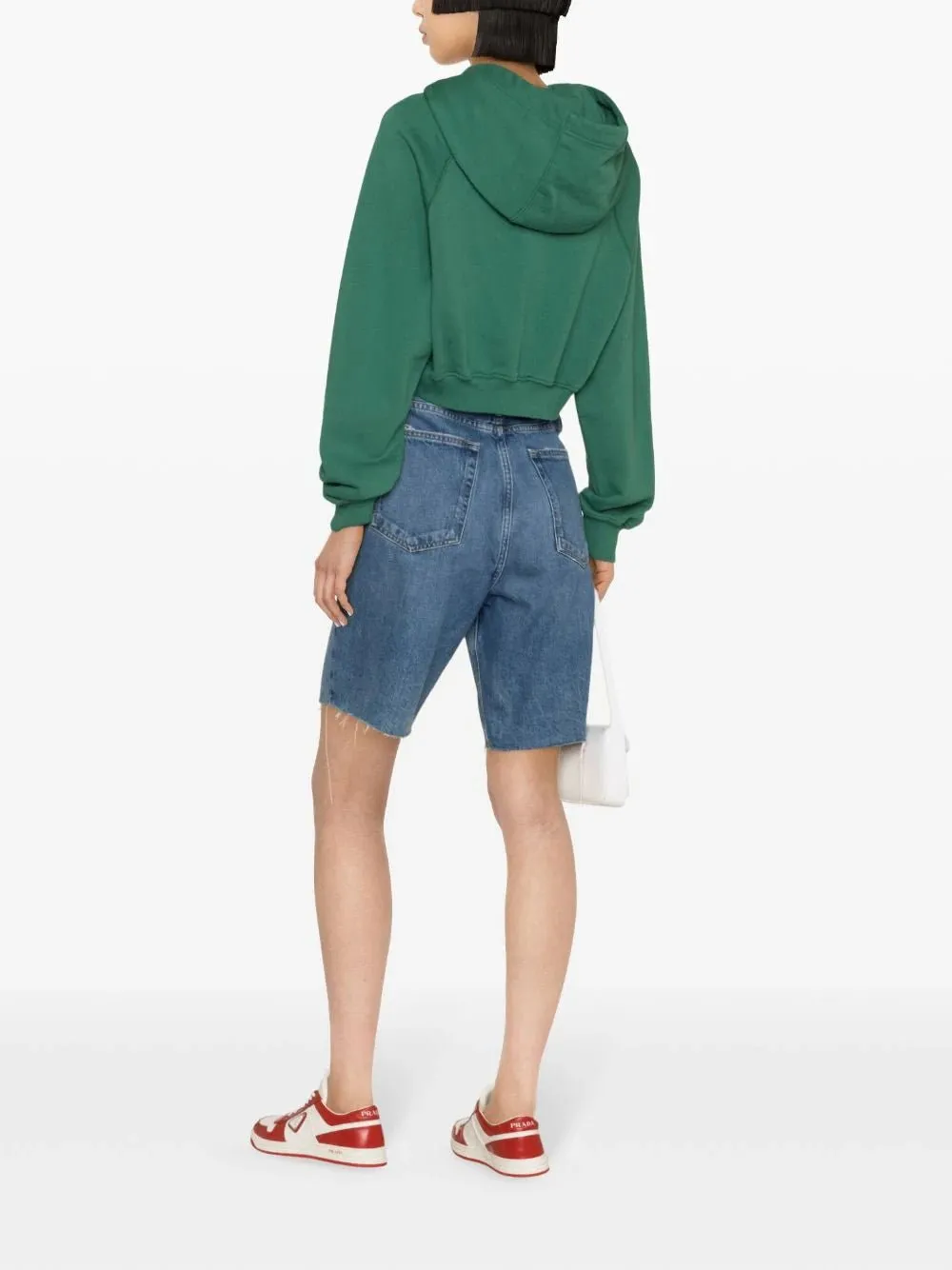 Casa Way Organic Cotton Cropped Hoodie