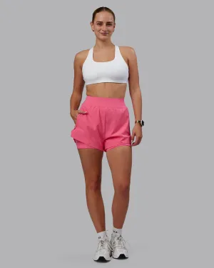 Challenger 3" Lined Performance Shorts - Pink Lemonade