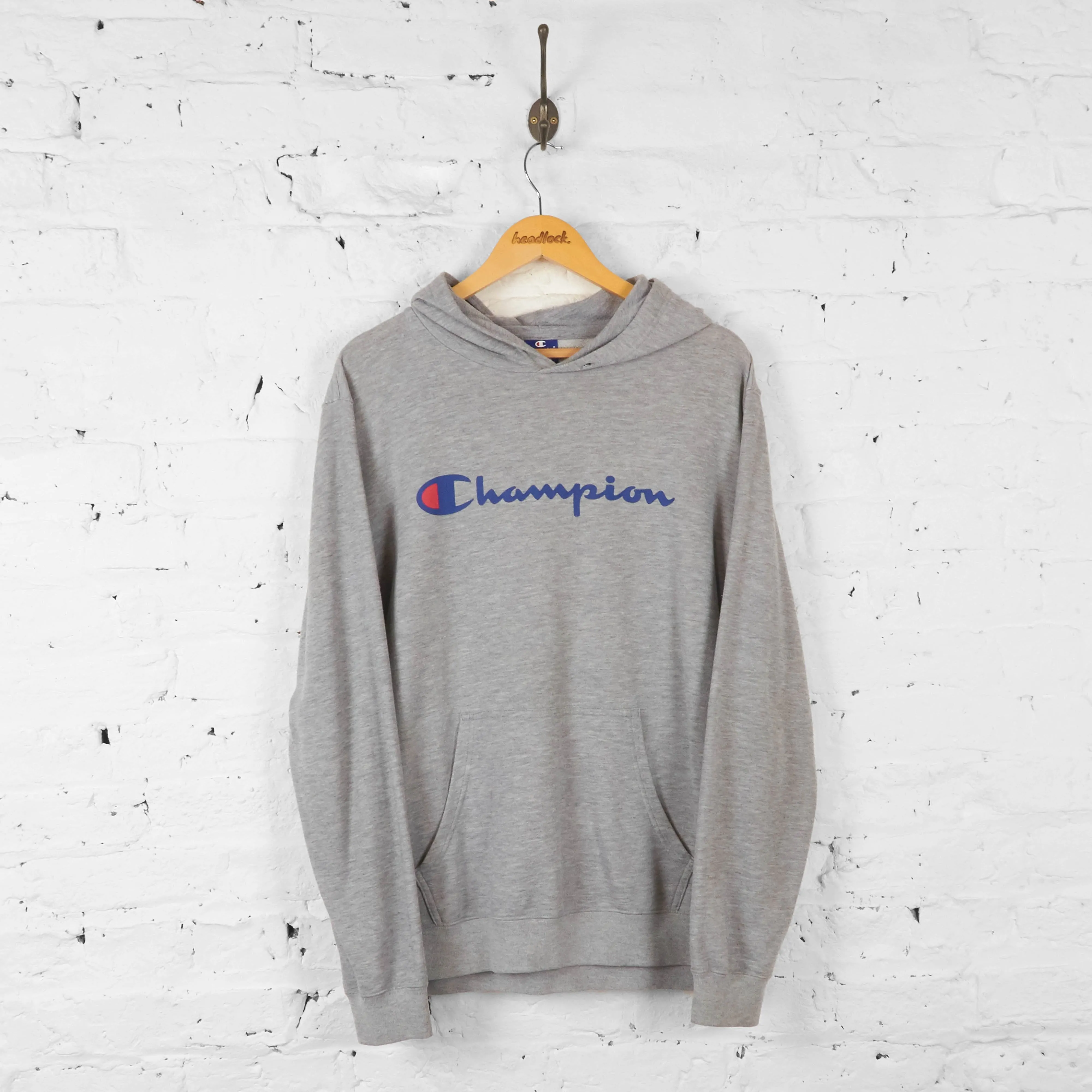 Champion 90s Hoodie - Grey - XL
