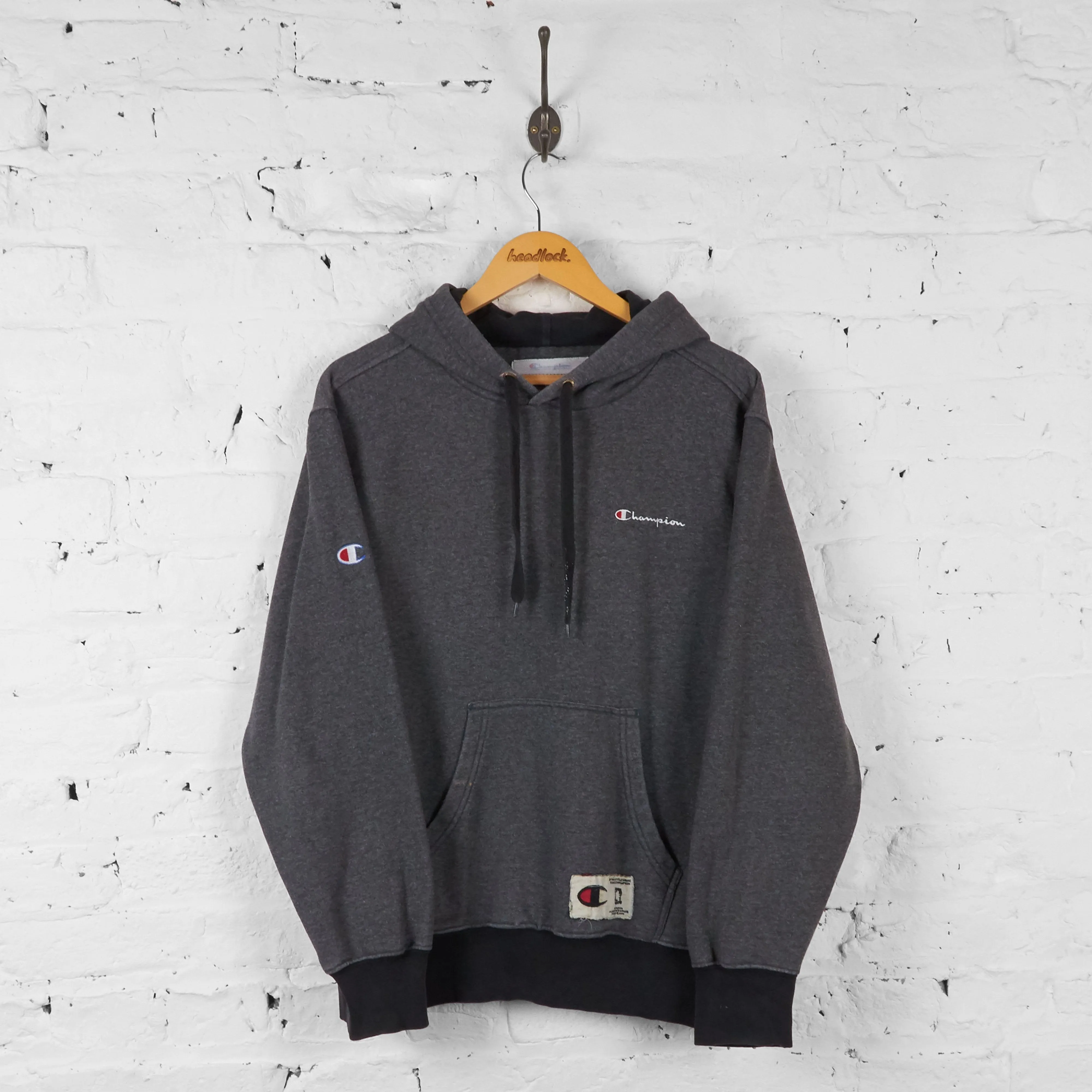 Champion Hoodie - Grey - M