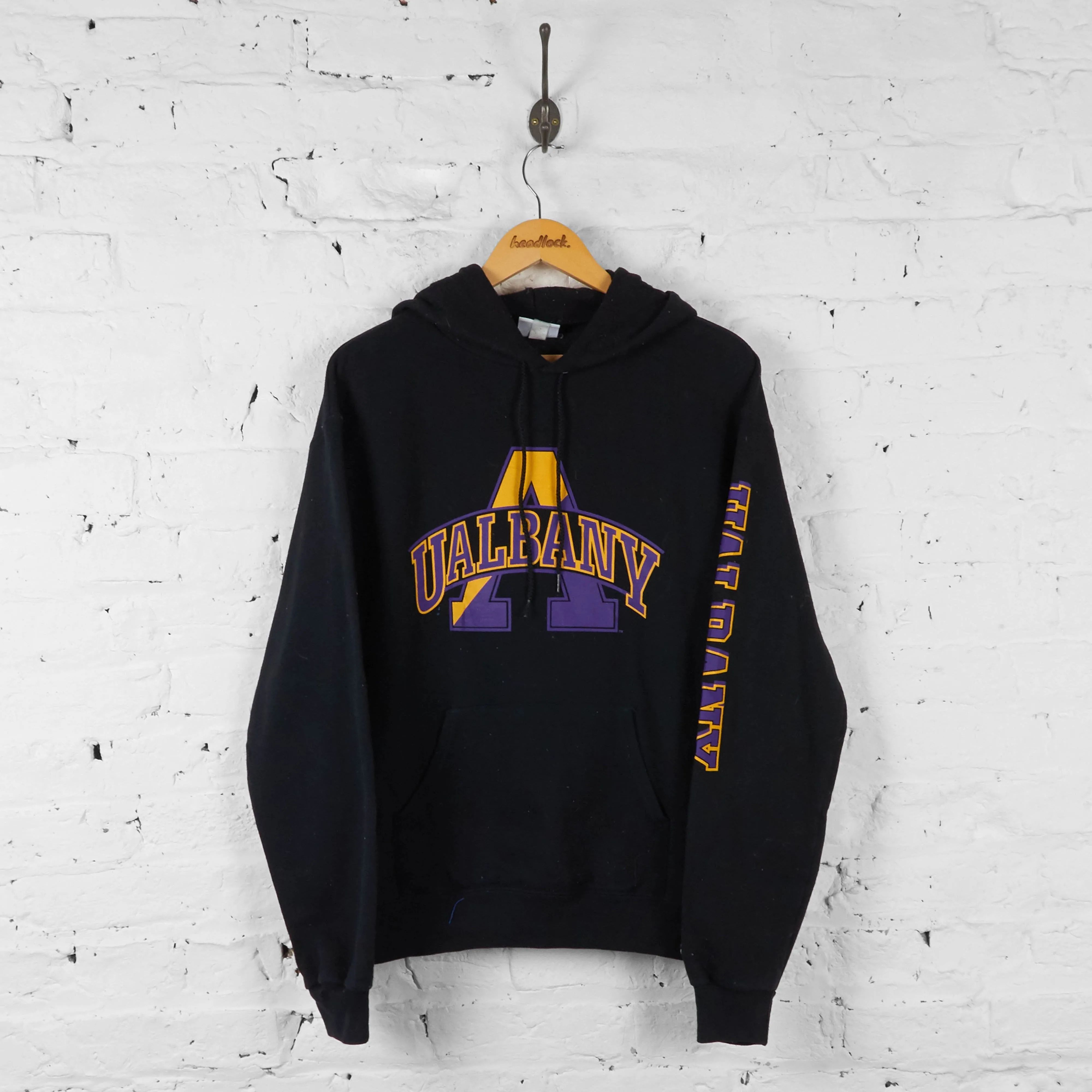 Champion UAlbany Hoodie - Black - M