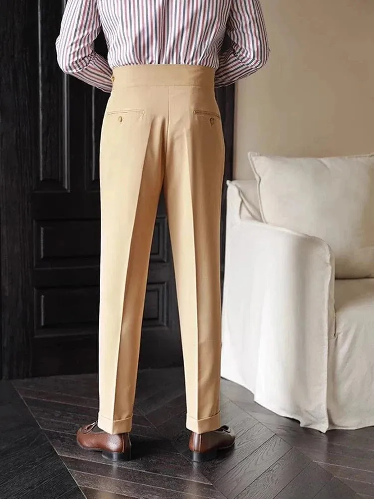 Christopher Mosley Napoli Pleated Trousers