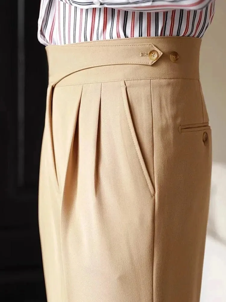 Christopher Mosley Napoli Pleated Trousers