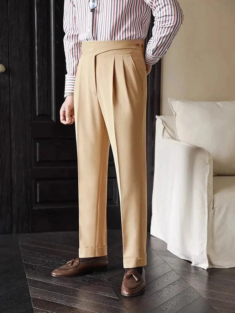Christopher Mosley Napoli Pleated Trousers