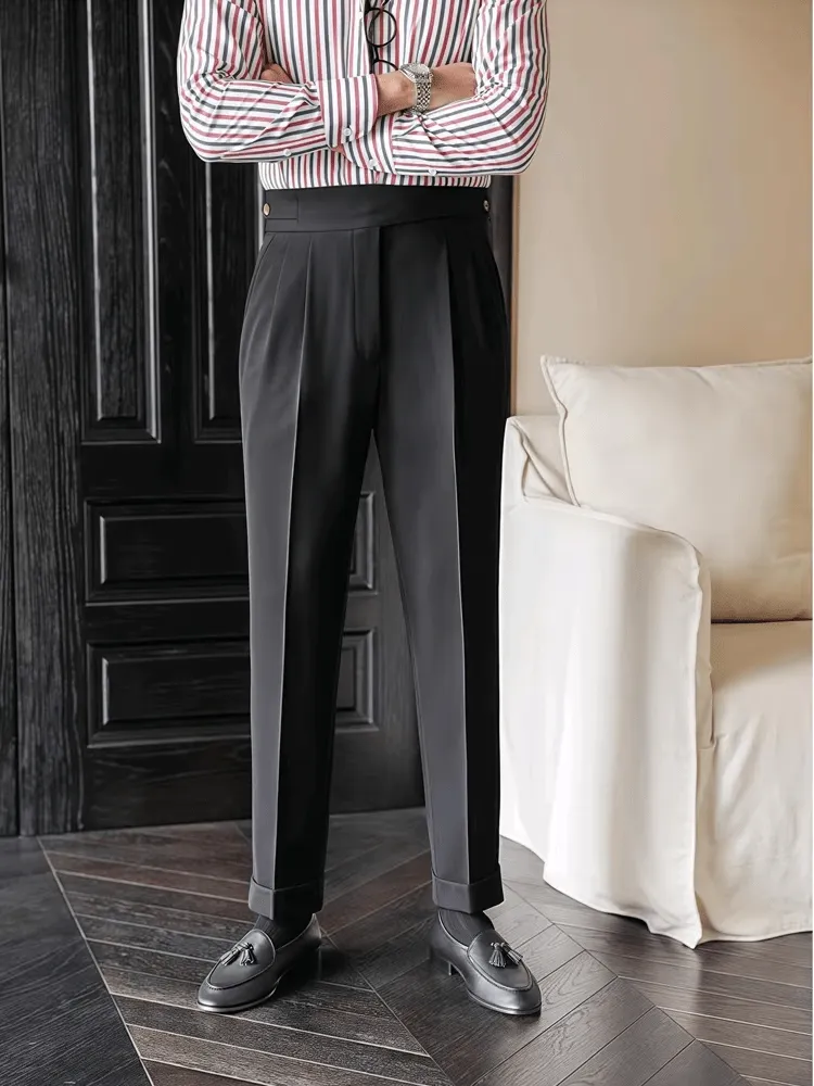 Christopher Mosley Napoli Pleated Trousers