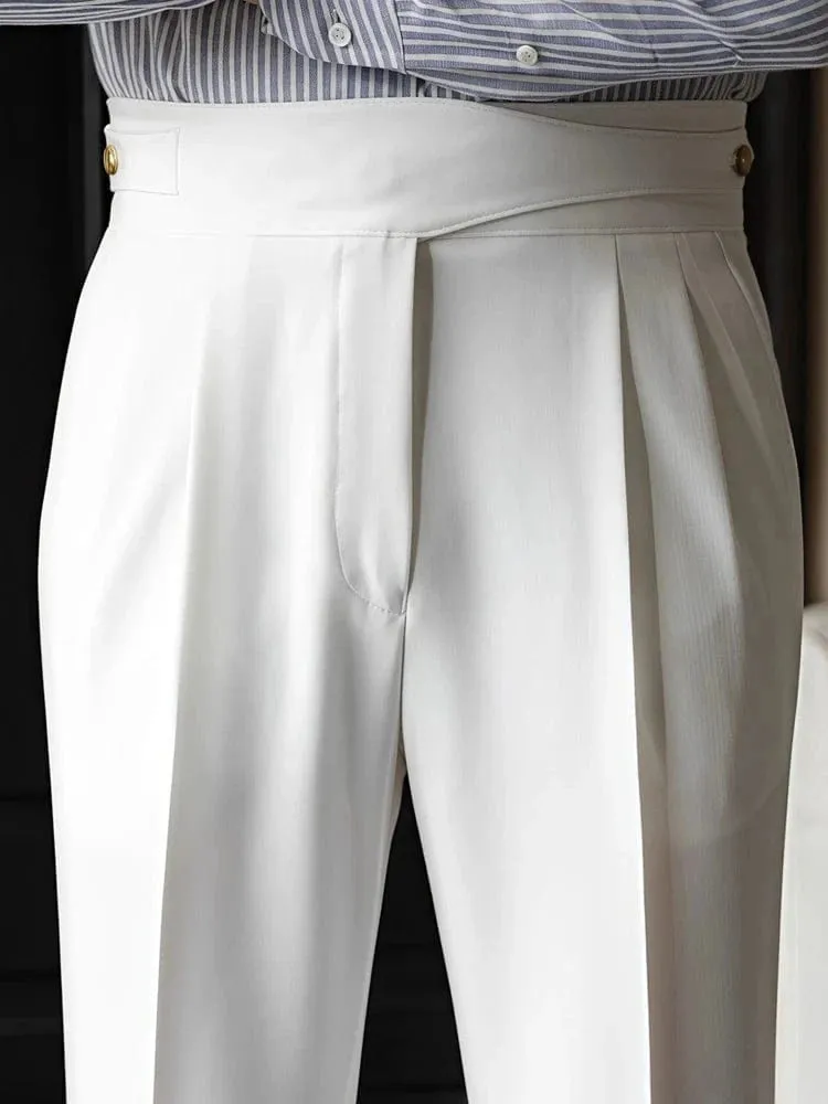 Christopher Mosley Napoli Pleated Trousers