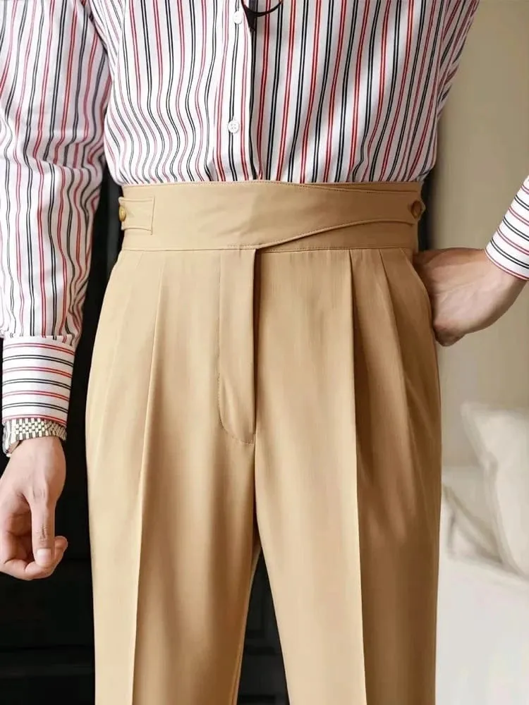 Christopher Mosley Napoli Pleated Trousers
