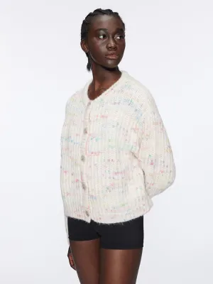 Colourful Dotted Cardigan