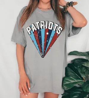 Comfort Colors Patriots Starburst Shirt/ Lewisburg Patriots /Youth and Adult Sizes