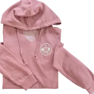 Crest Wave Wash Pullover Hoodie BEACHY RED-Your choice in sayings