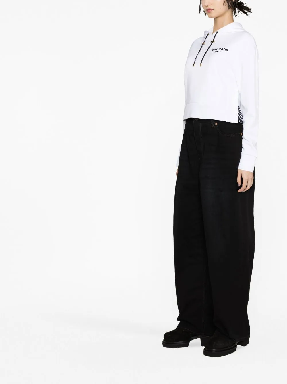 Cropped sweatshirt