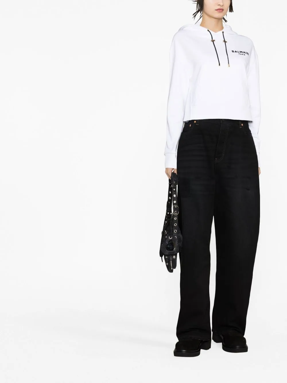 Cropped sweatshirt