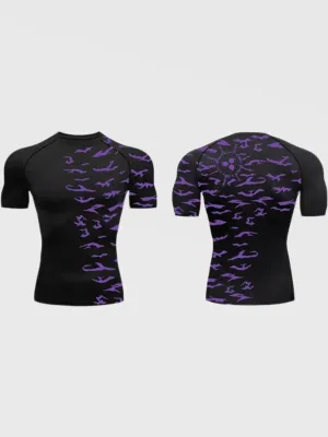 Curse Mark Naruto Compression Shirt