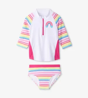 Dazzling Stripes Rashguard Set