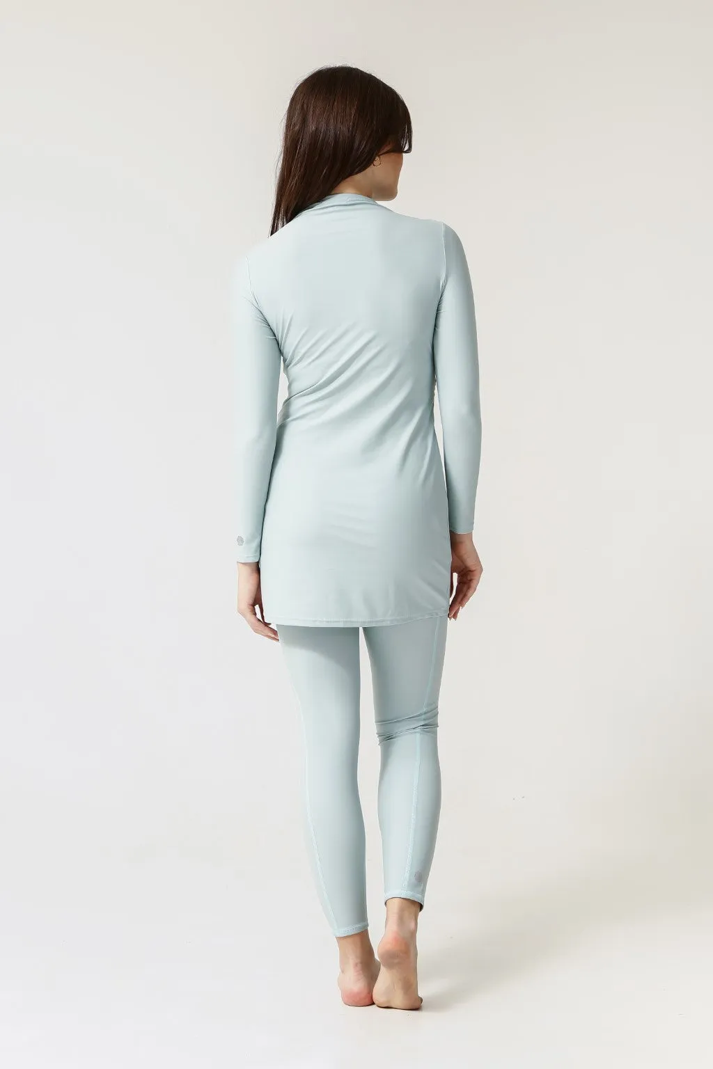Diana Swim Dress - Aqua