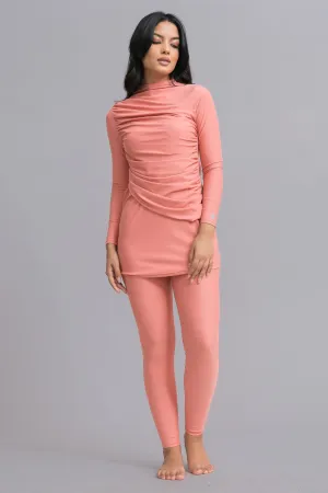 Diana Swim Dress - Coral