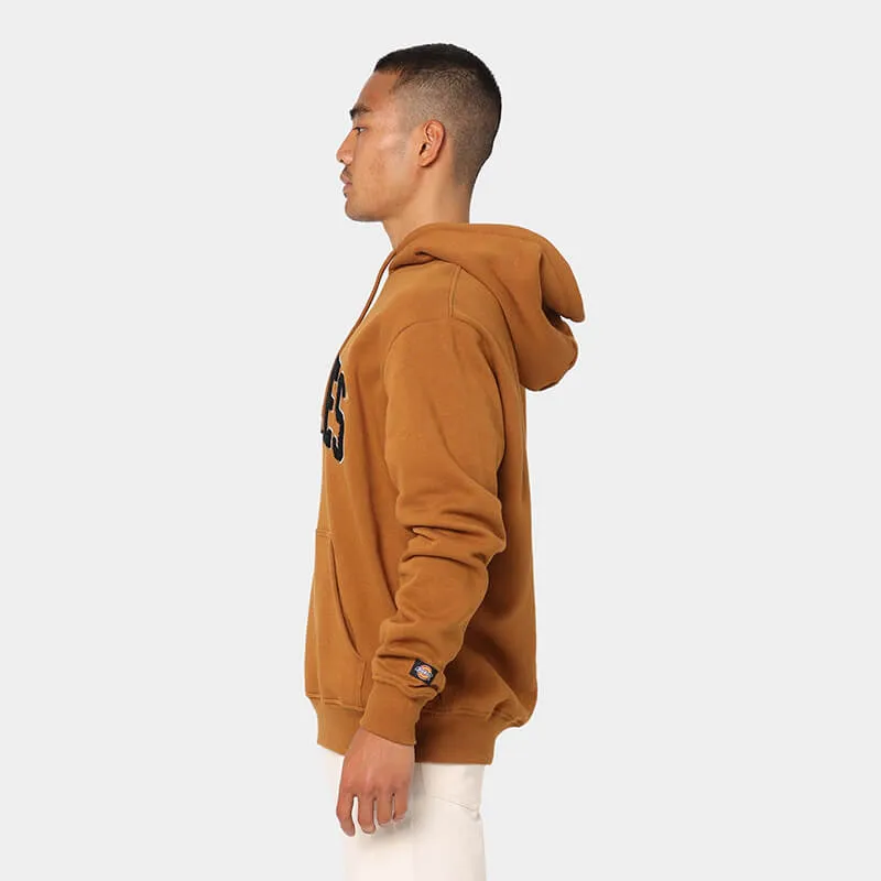 DICKIES2021 –Woodward Hoodie POP OVER HOODY – Brown Duck