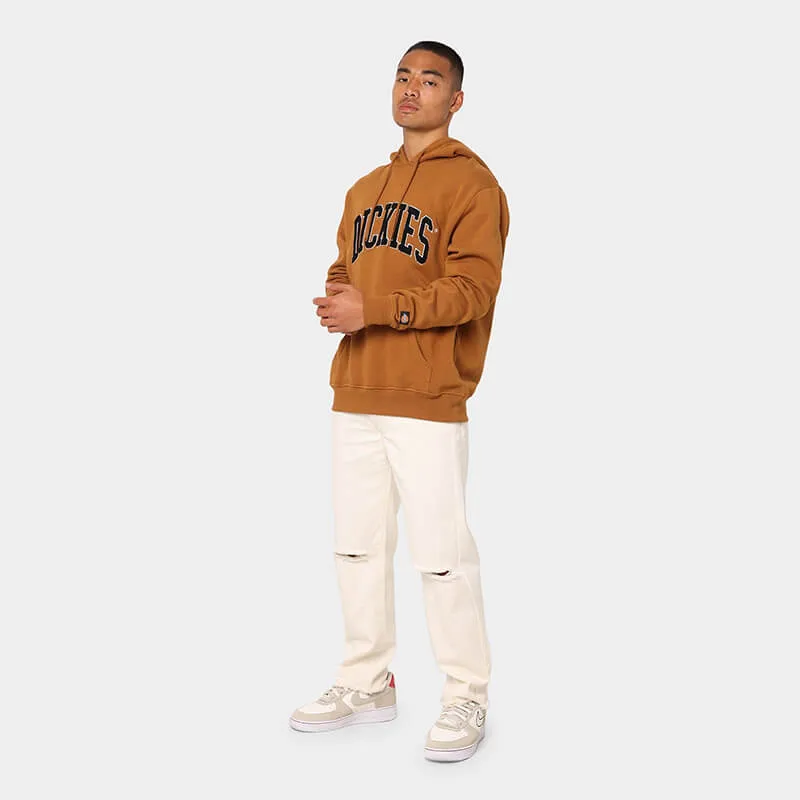 DICKIES2021 –Woodward Hoodie POP OVER HOODY – Brown Duck
