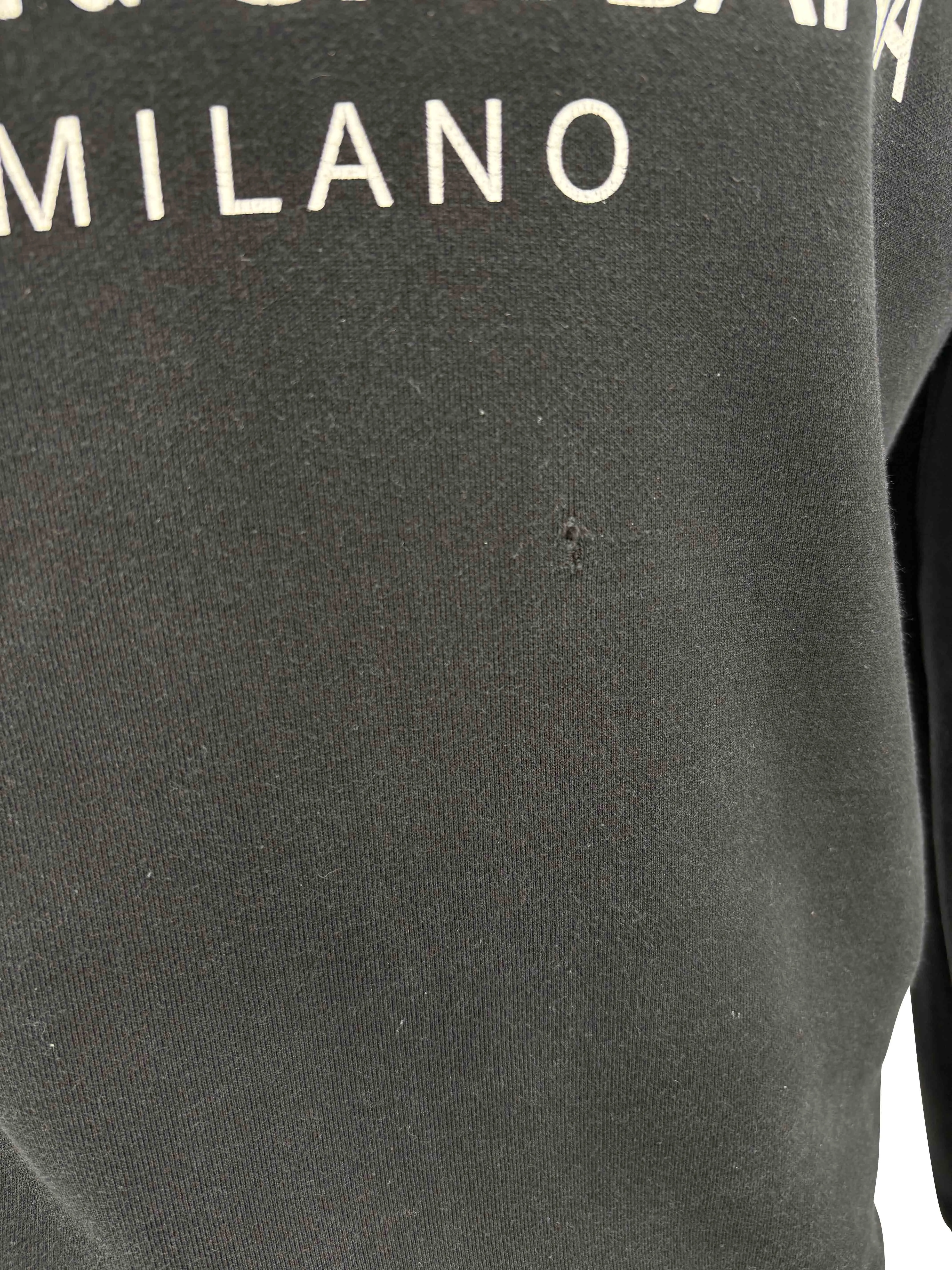 Dolce & Gabbana Milano Crown hoodie - Black