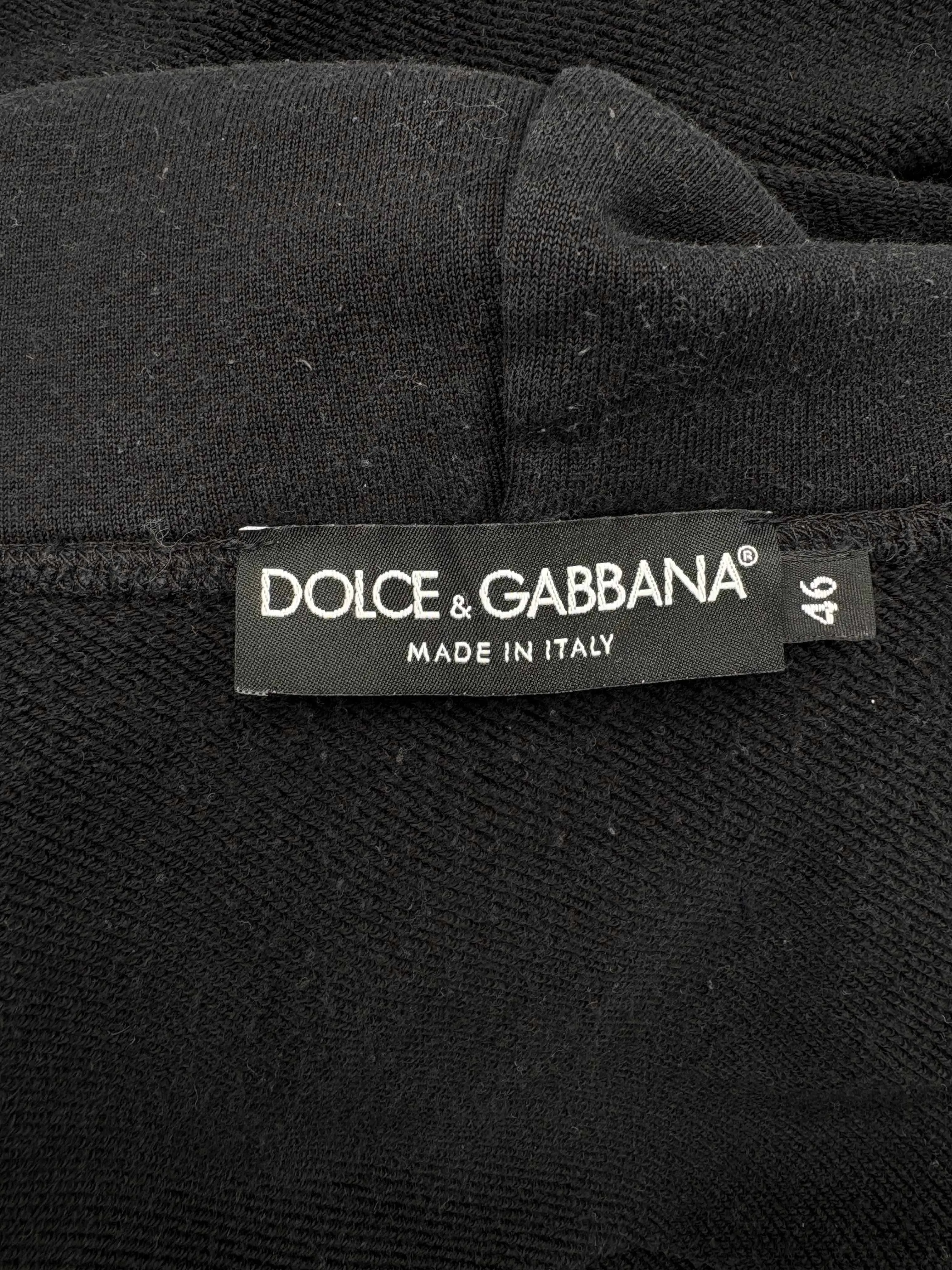 Dolce & Gabbana Milano Crown hoodie - Black
