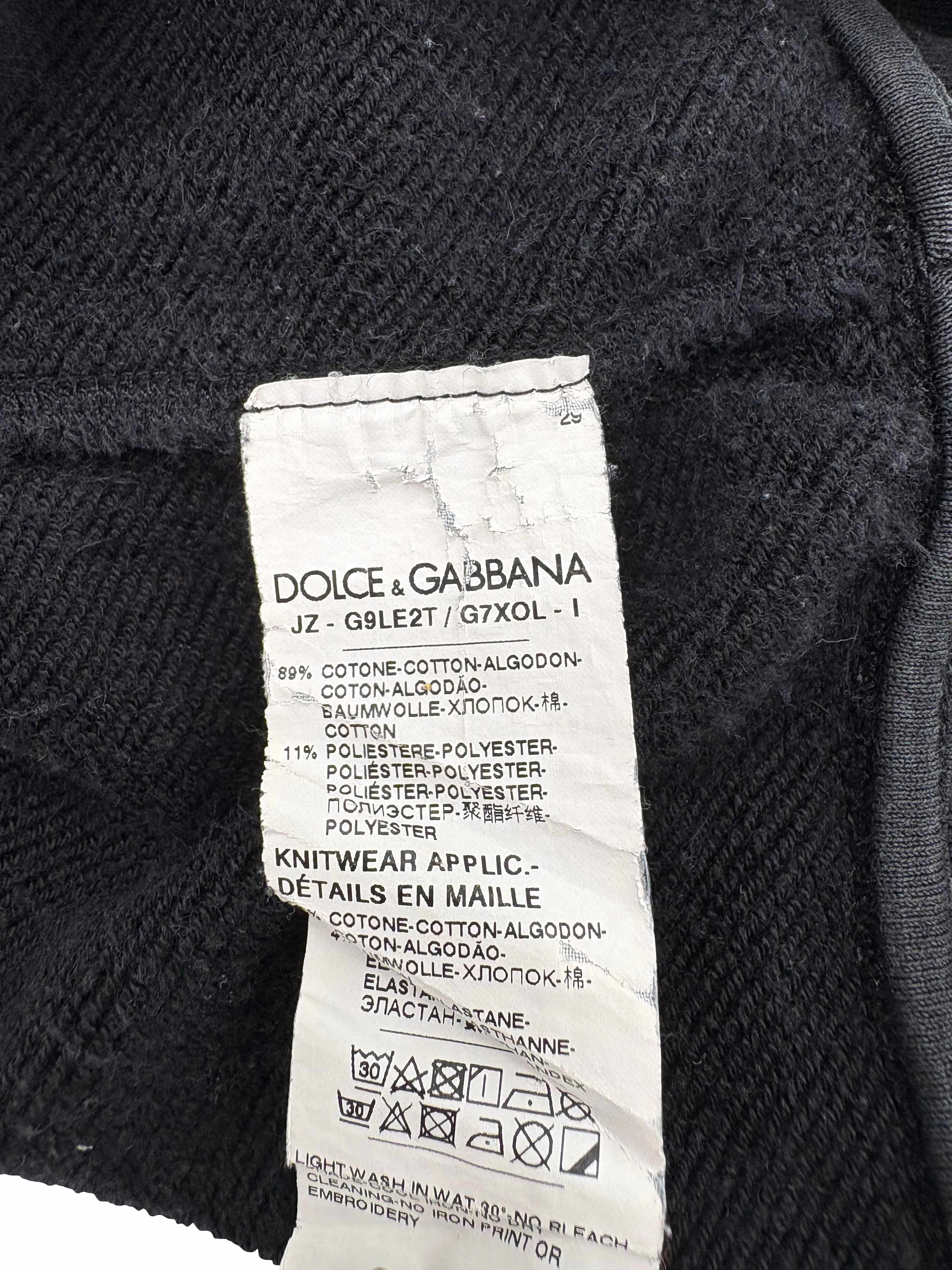 Dolce & Gabbana Milano Crown hoodie - Black