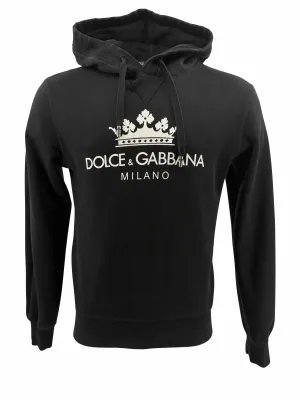 Dolce & Gabbana Milano Crown hoodie - Black