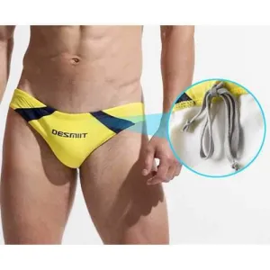 Drawstring Spell Color Bikinis
