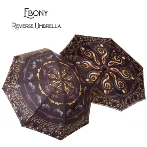 Ebony Music Reverse Umbrella