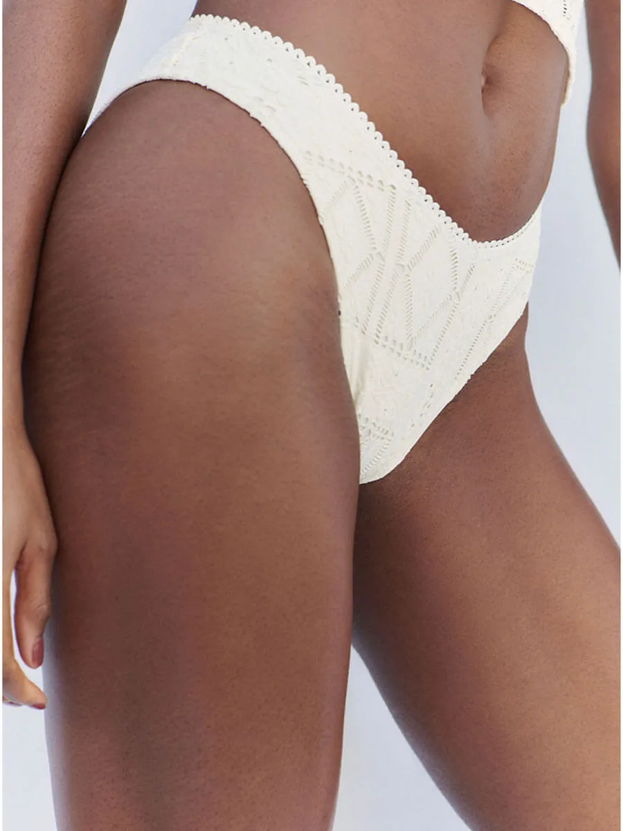 Enzo Patchwork Bottom in Angel Dust