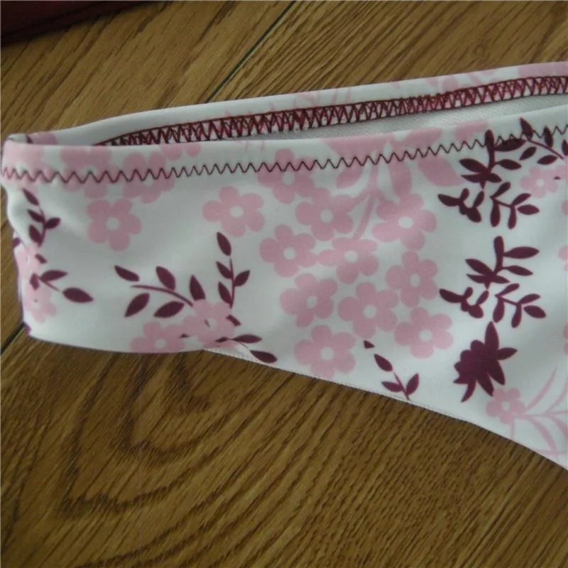Floral Bandage Bikinis Set