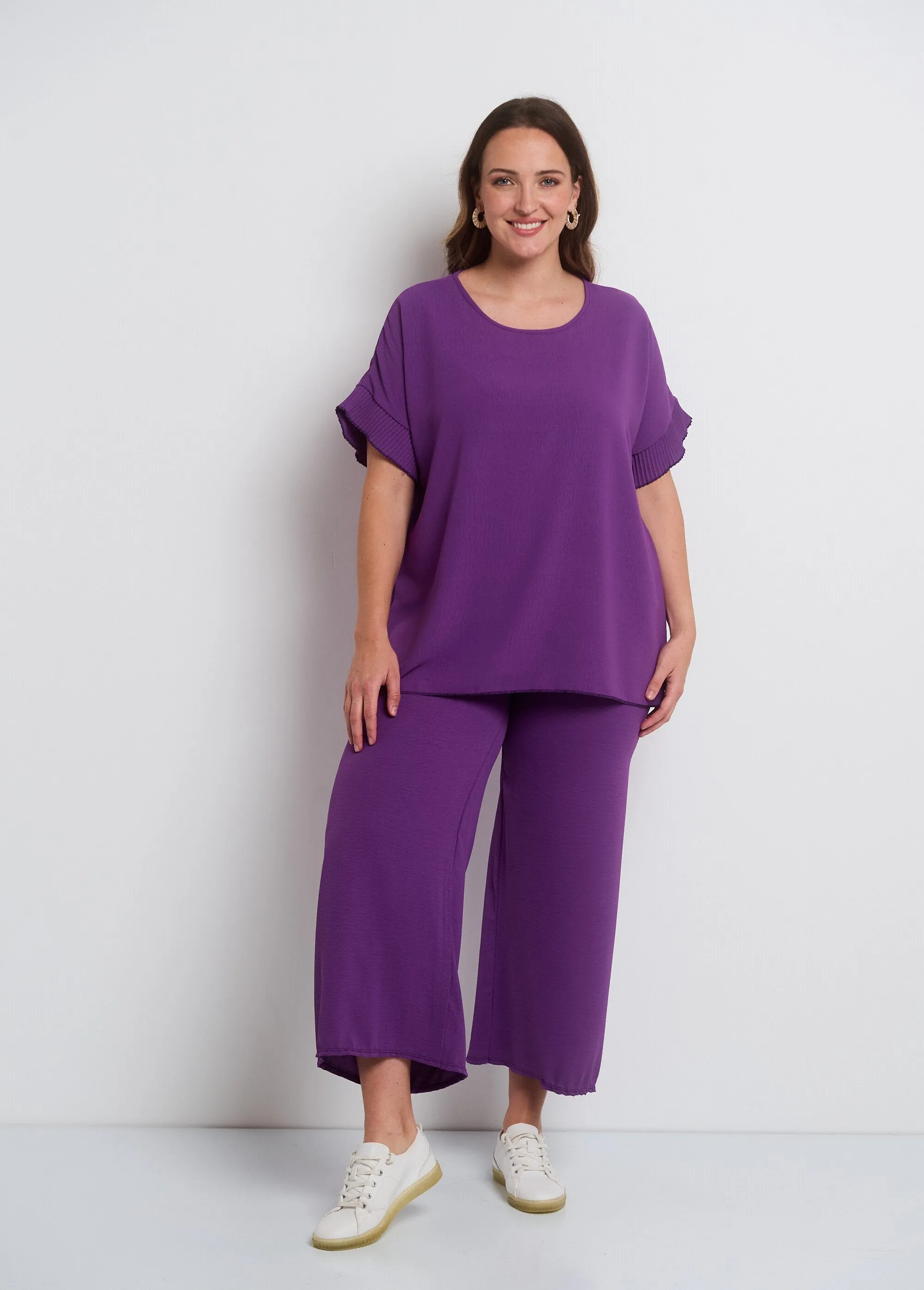 Flowing tunic and pants set