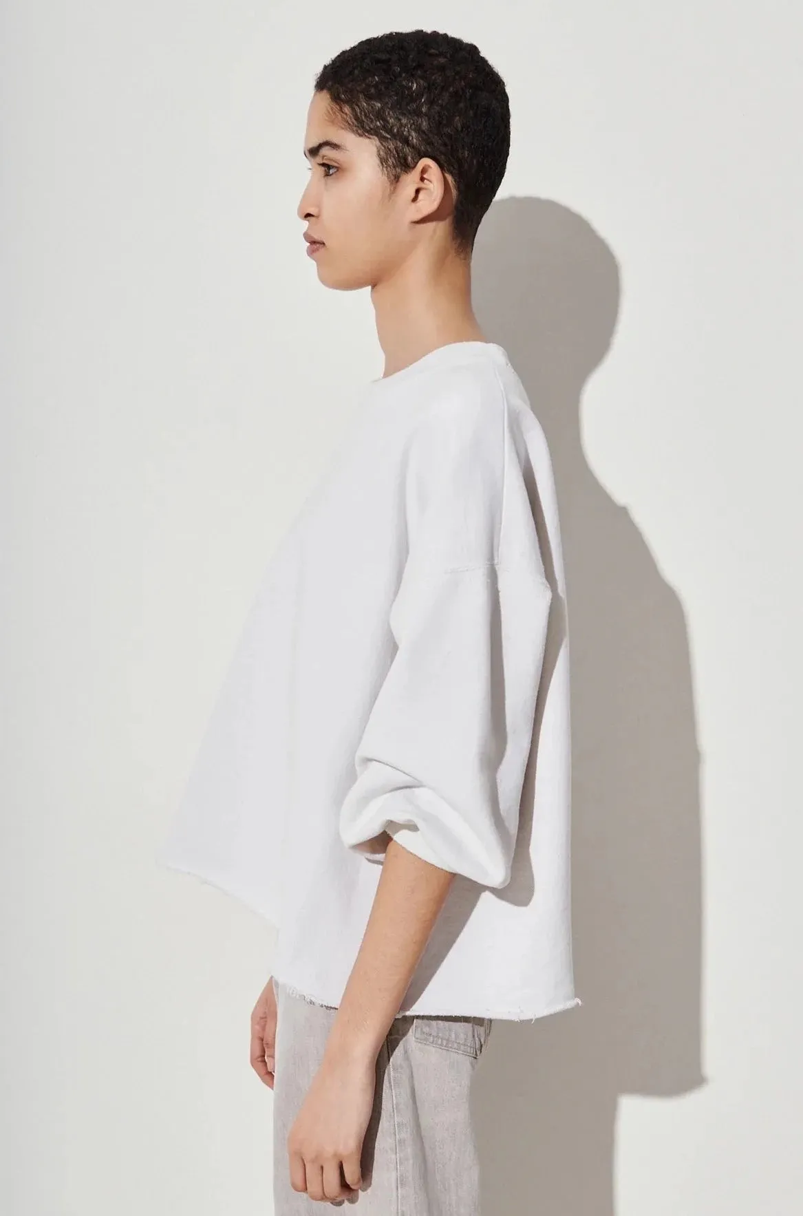Fond Sweatshirt, Dirty White