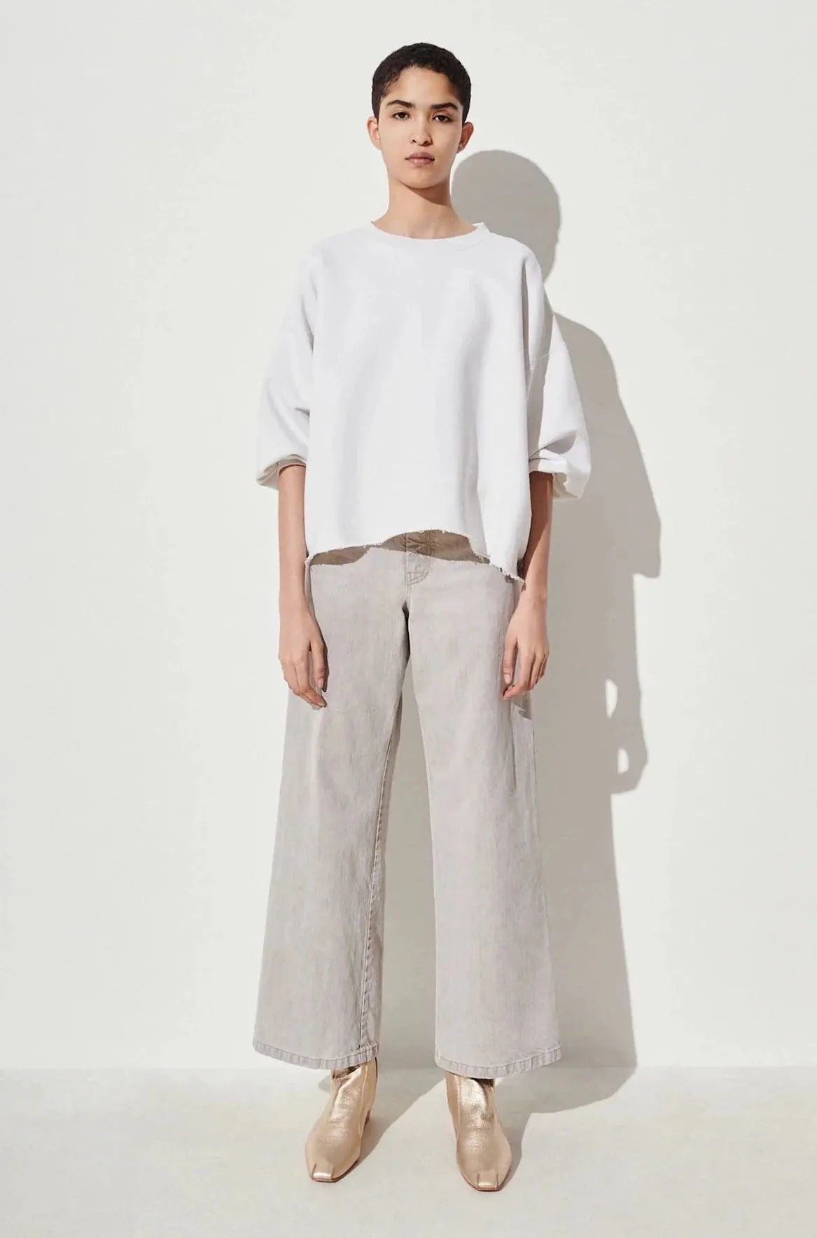 Fond Sweatshirt, Dirty White