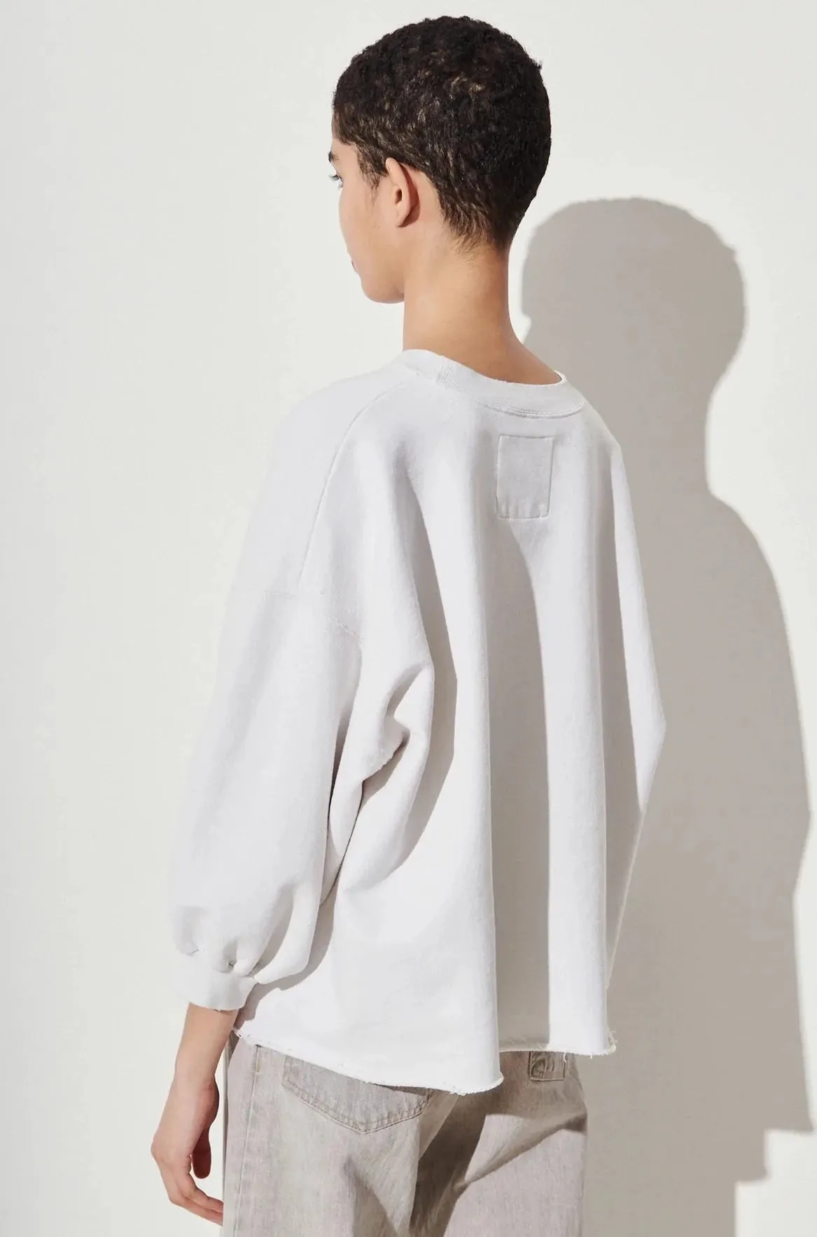 Fond Sweatshirt, Dirty White