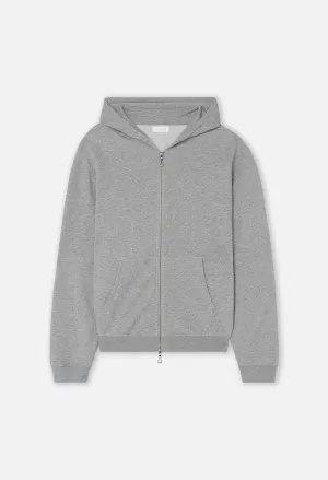 Frances Full Zip / Heather Grey
