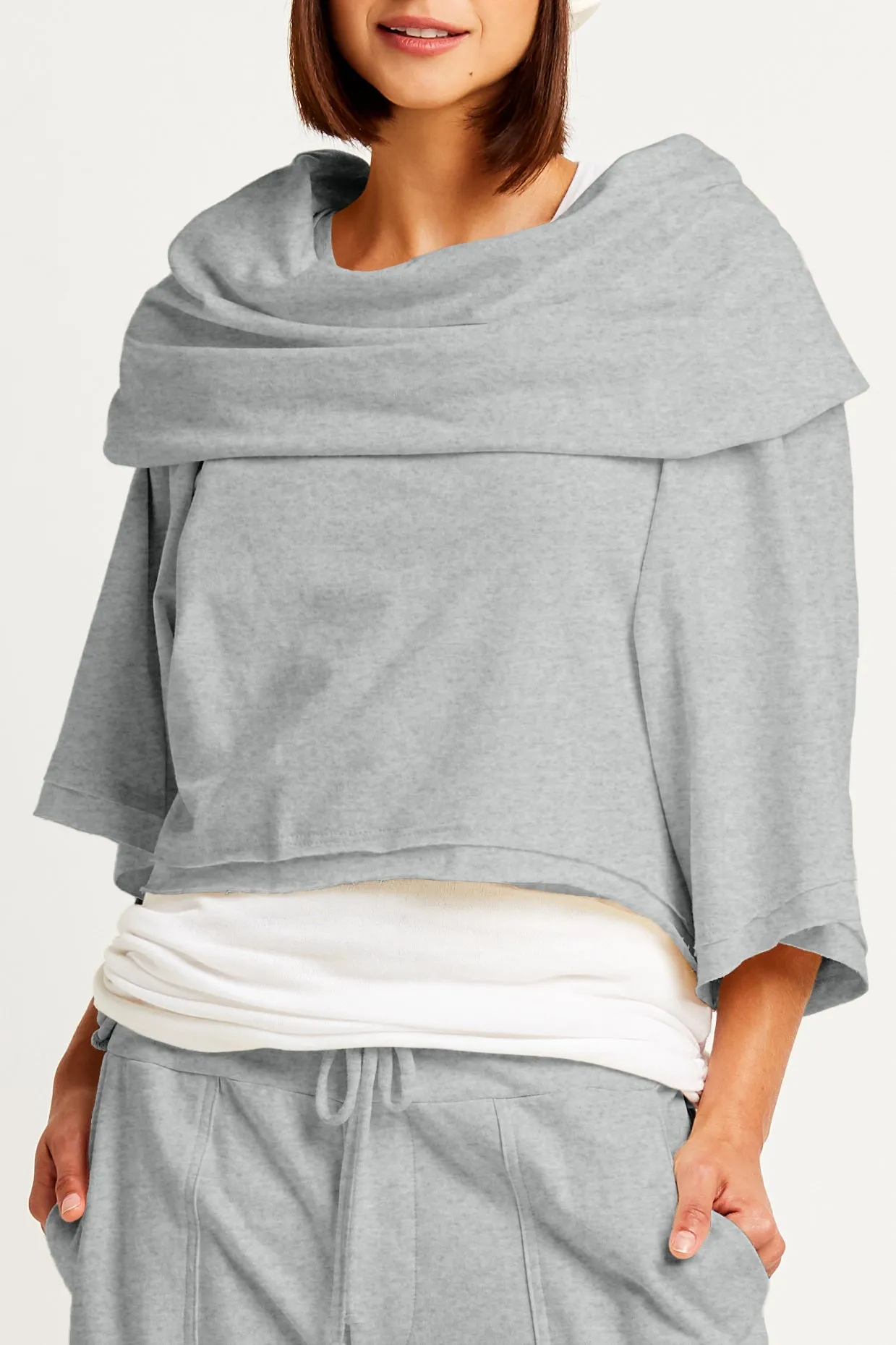 French Terry Jackie O Top