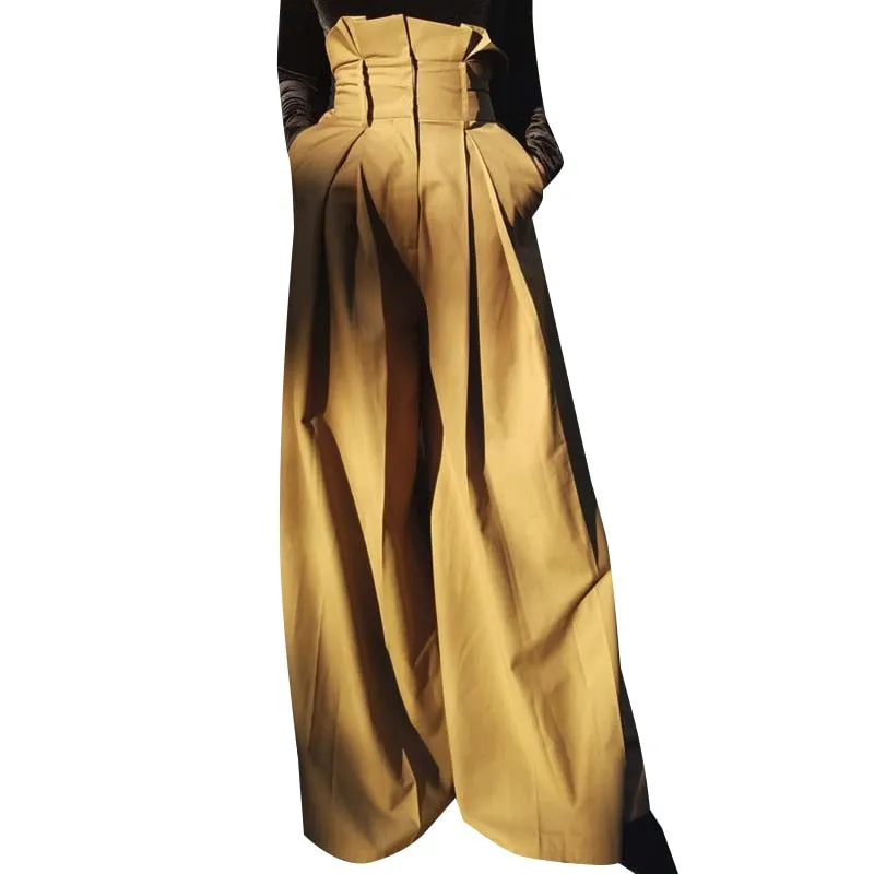 Full Length Trousers High Waist