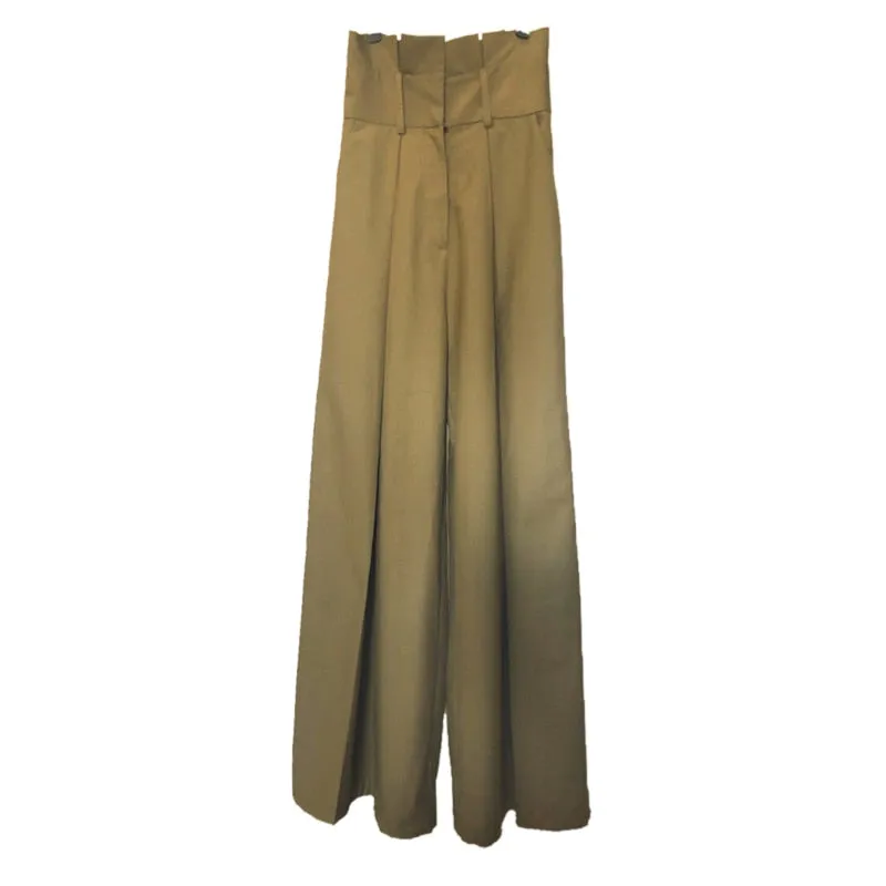 Full Length Trousers High Waist