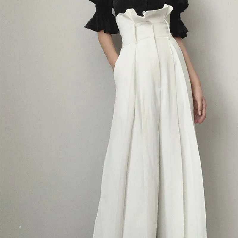 Full Length Trousers High Waist