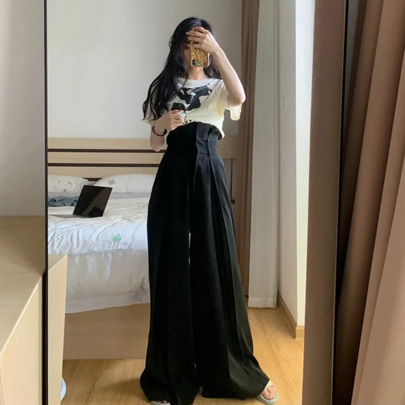 Full Length Trousers High Waist