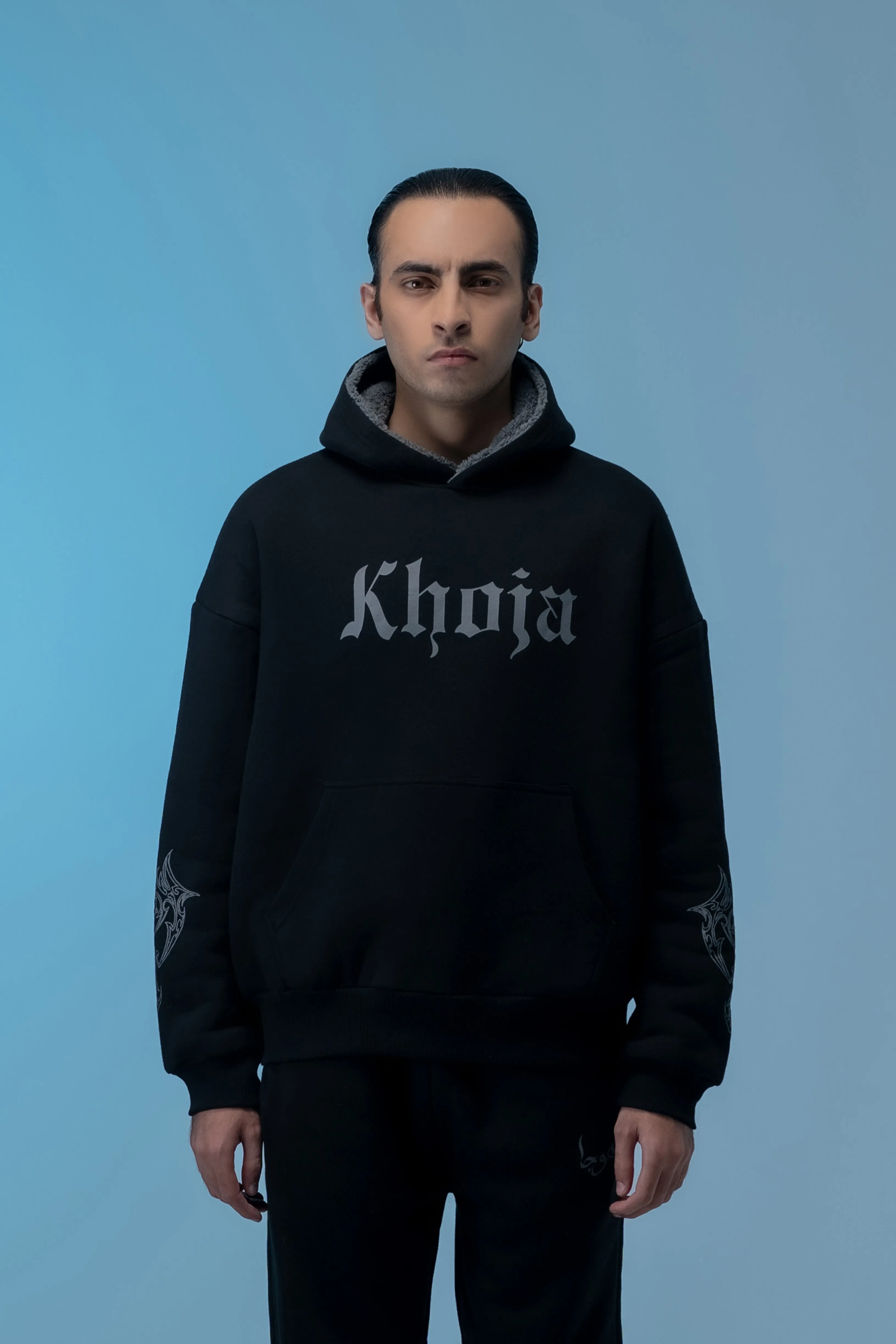 FUR-LINED BOLD KHOJA HOODIES