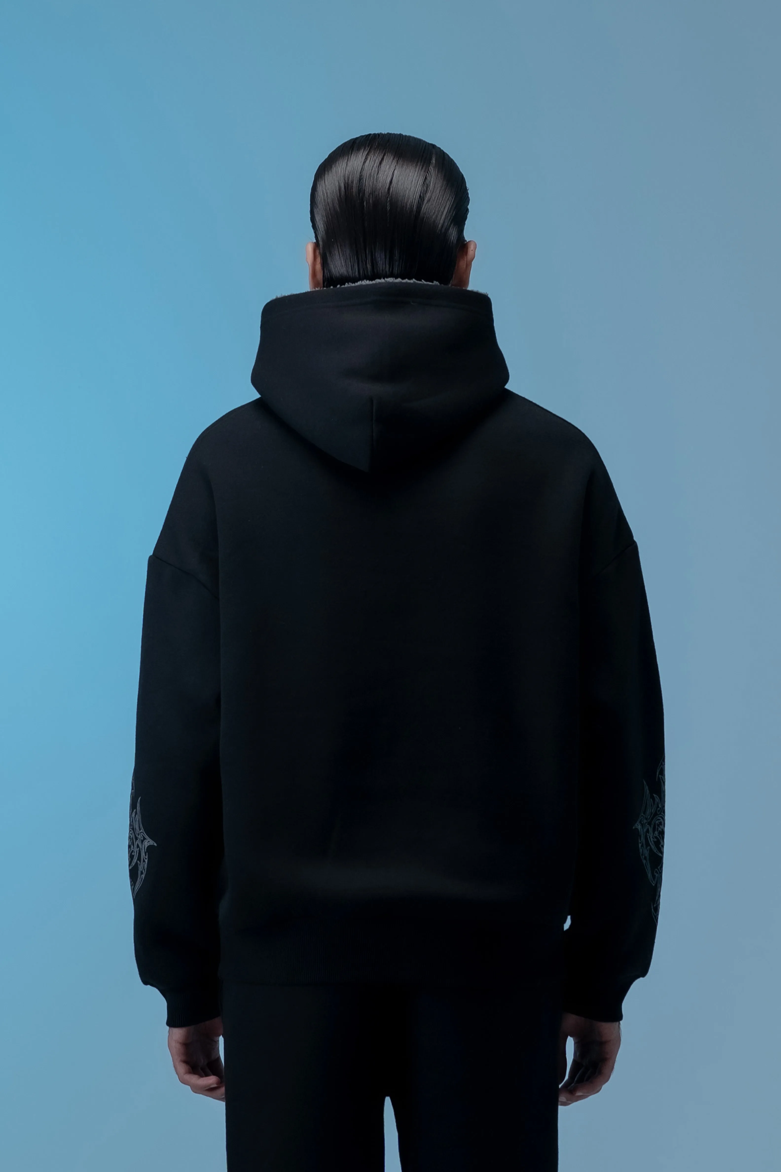 FUR-LINED BOLD KHOJA HOODIES