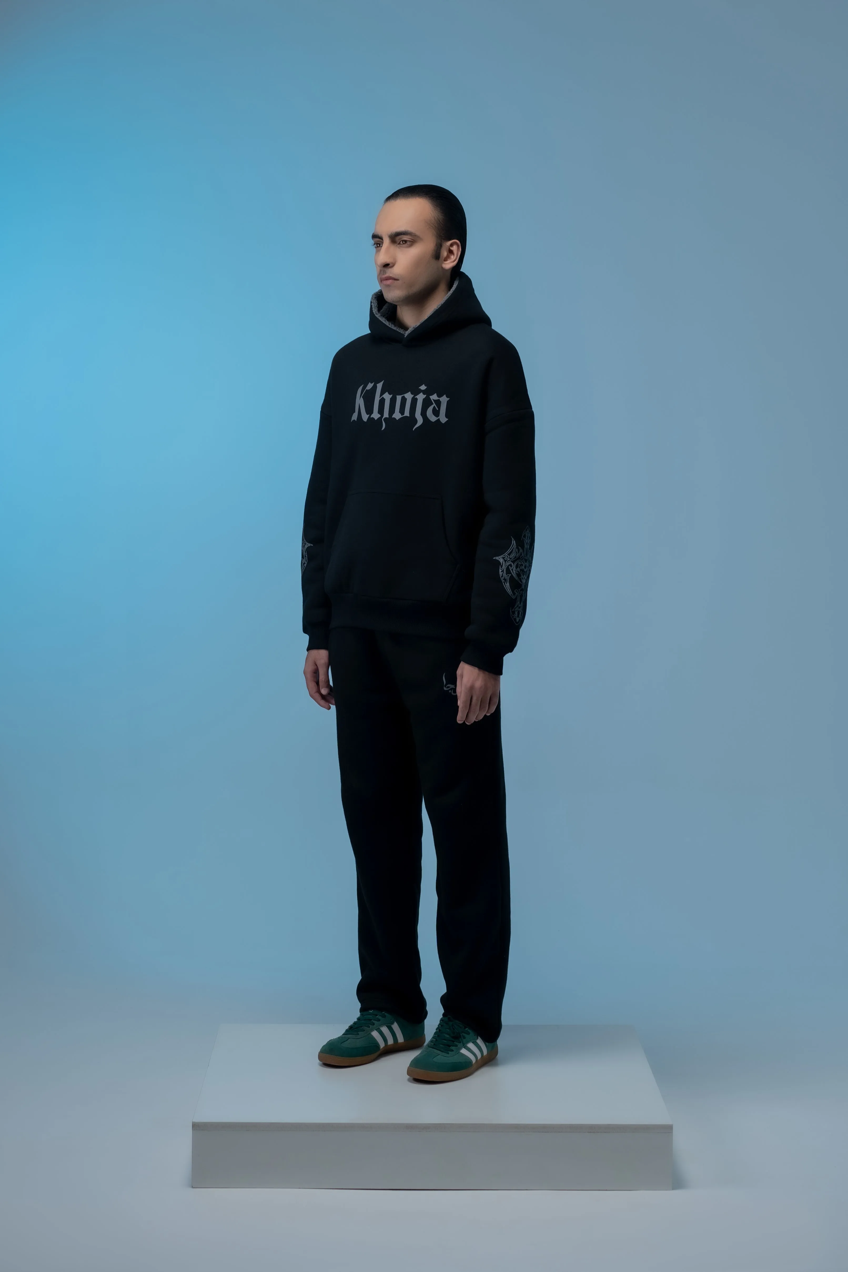 FUR-LINED BOLD KHOJA HOODIES
