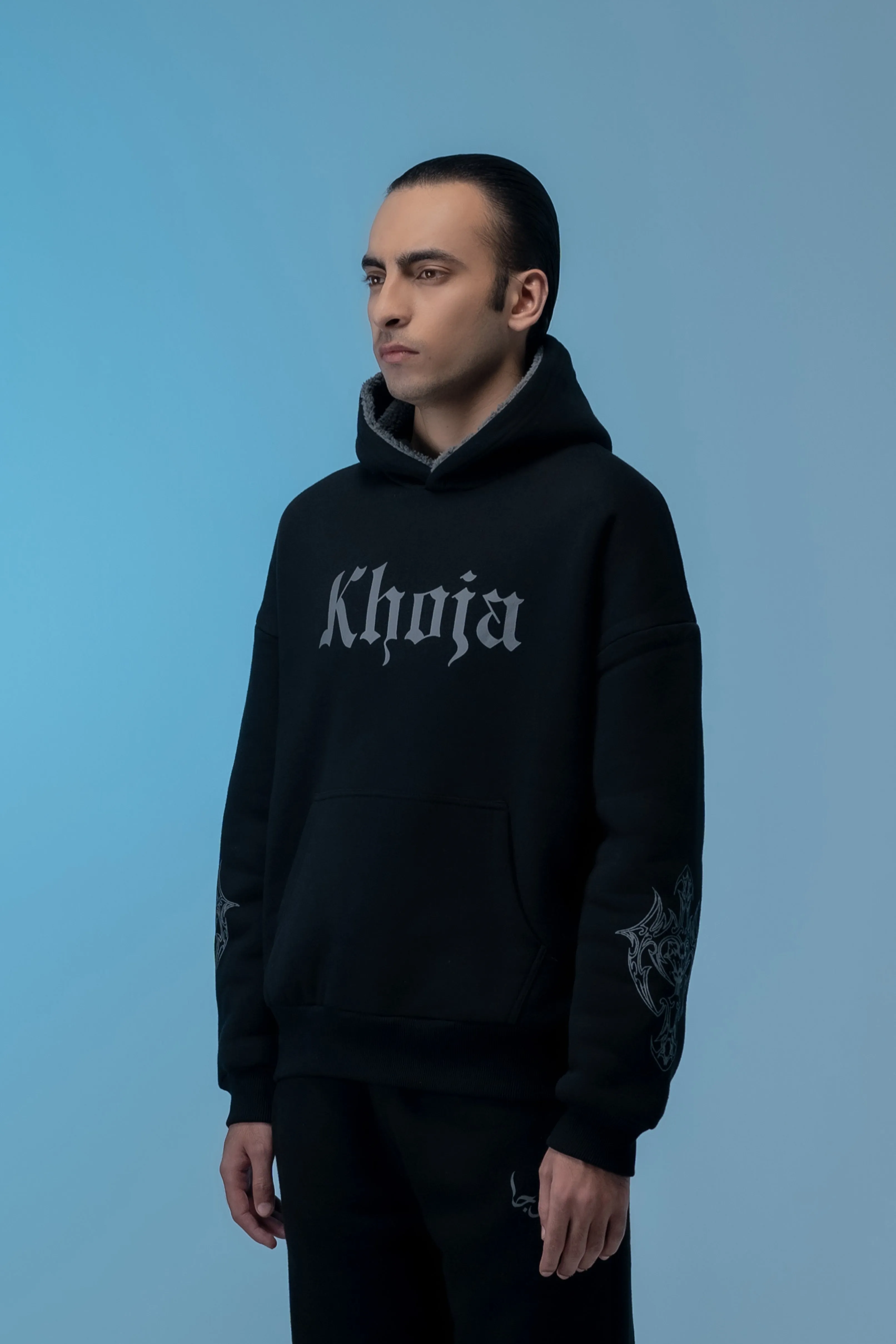 FUR-LINED BOLD KHOJA HOODIES