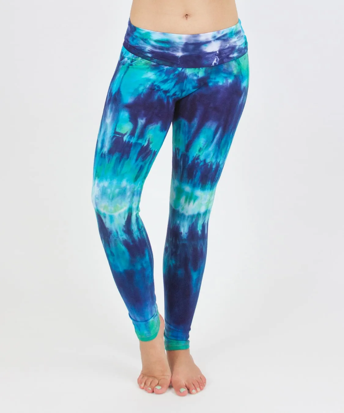 Galapagos Islands Tie Dye Yoga Leggings