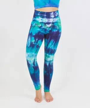 Galapagos Islands Tie Dye Yoga Leggings
